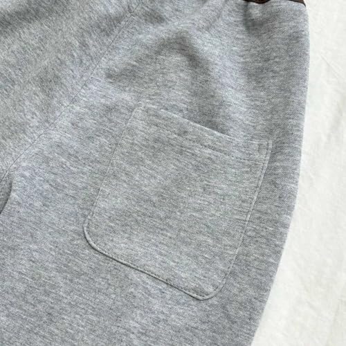 Toddler Baby Boys Cotton Pants Fall Casual Baggy Sweatpants Trendy Color Block Drawstring Elastic Waist Loose Joggers4