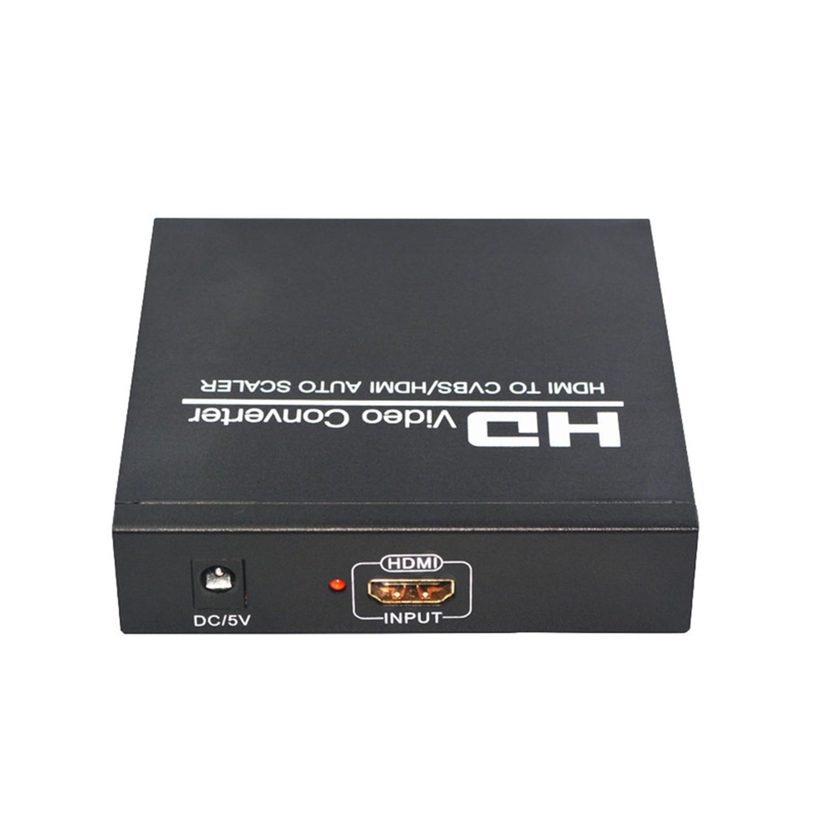 Convertidor HDMI a CVBS fácil de operar para transformar alta definición a televisores RCA 5