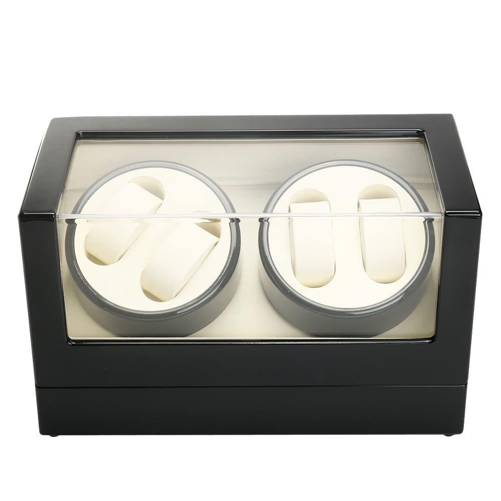 Automatische Uhrenbeweger Box, 4+0 HOL Beweger Uhrenbox Automatikuhren Watch Winder Aufladung 34 * 20 * 18cm