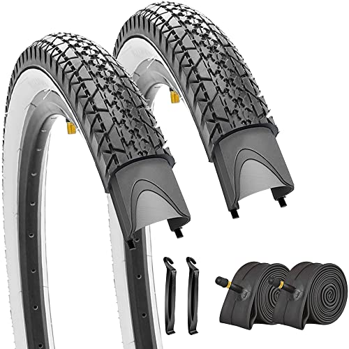 SIMEIQI 26x2.125 White Wall Tires
