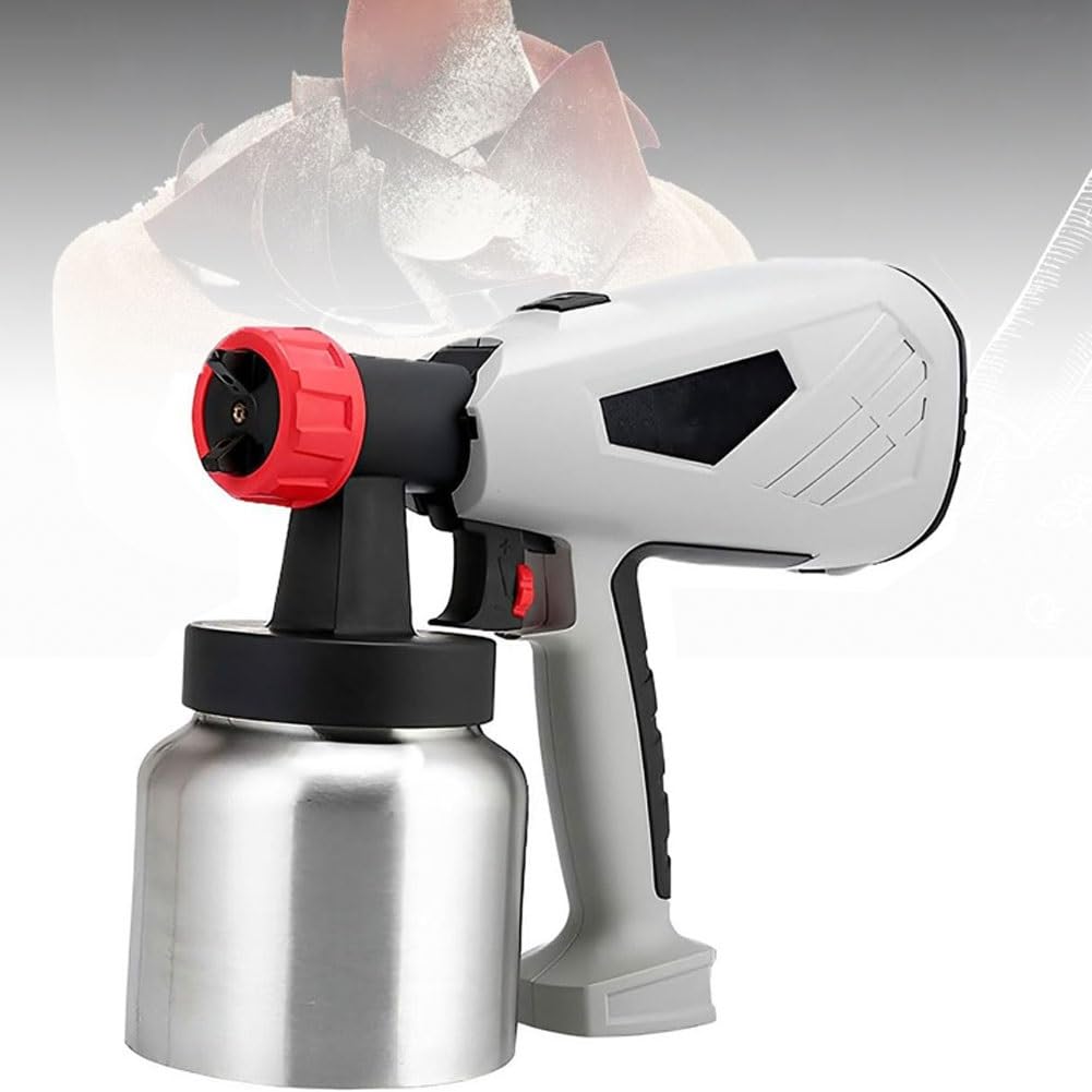 Pistolet pulvérisateur de chocolat multifonction 800W pour sablage précis à double buse