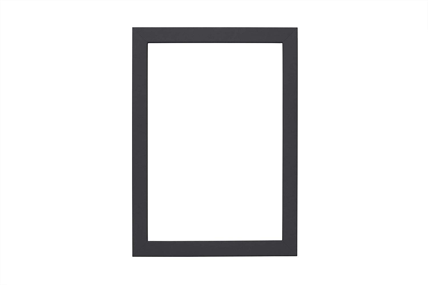 Rainbow Premium Wood Range Picture/Photo/Poster frame with Real Glass - (25.4 x 20.3cm) Dark Grey 10" x 8"