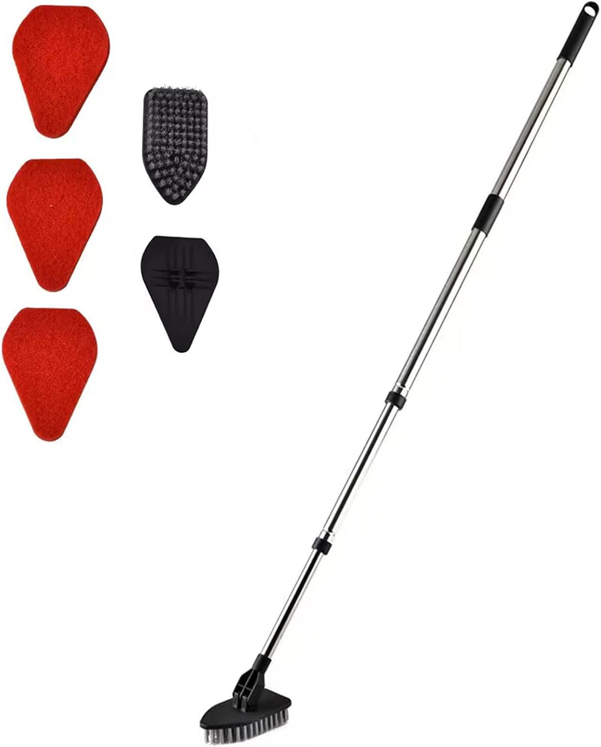 Home Shower Scrubber Shower Cleaning Brush Extendable Long