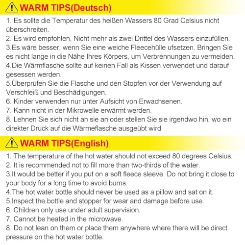 Dibikou Hot Water Bottle Belt, 1L wrap Around Wearable 3 in 1 Hot Water Bag with 130 cm Long Soft Waist Cover, PVC Koala Hot Water Bottle Strap for Neck, Shoulder, Back, Legs Warm and Period Relief - Image 7