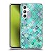 Head Case Designs Officially Licensed Micklyn Le Feuvre Mint Green Moroccan Soft Gel Case Compatible with Samsung Galaxy A54 5G