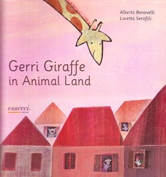 Hardcover Gerri giraffe in animal land Book