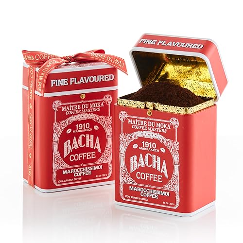 Marocchissimo! Fine Flavoured, Ground Beans, Medium Roast, 100% Arabica Specialty Coffee, 250g Signature Nomad Collection, Gift Box