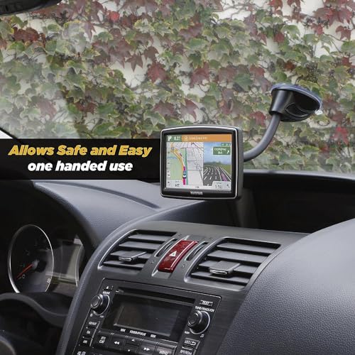 Image of Scosche MAGWDM-2PXCES0 MagicMount Flex Neck Suction Cup Car Phone Mount for Dashboard /Windshield, 360 Adjustable Magnet Head Universal Cell Phone Holder for iPhone, Samsung & All Devices (Pack of 2)