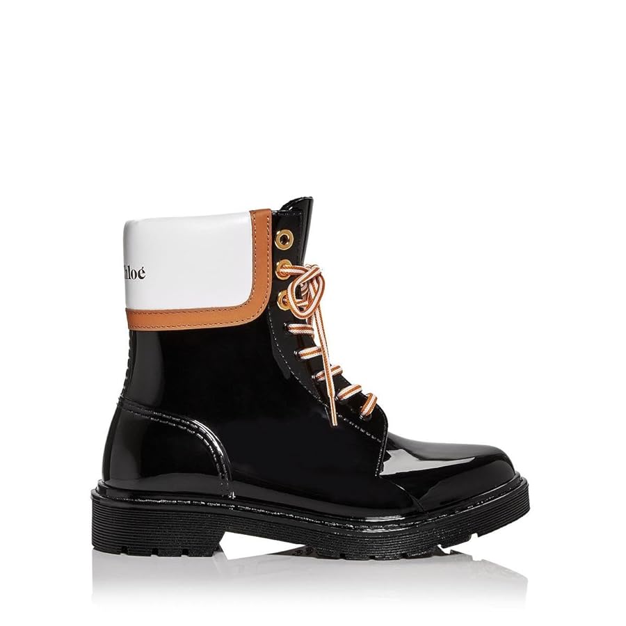 SEE BY CHLOE ボアコート Zelda 90 leather ankle boots in black - See By Chloe | Mytheresa