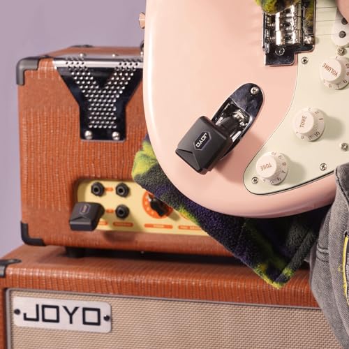 Sunyin 5.8Ghz Mini Wireless Guitar System With Portable Charging Case Wireless Transmitter And Receiver 4 Working Channel For Electric Guitar Digital Wind Instrument Wireless System A Inch Square Mini Device thumb #6