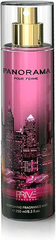 Prive Panorama Refreshing Fragrance Body Mist for Women - 250ml