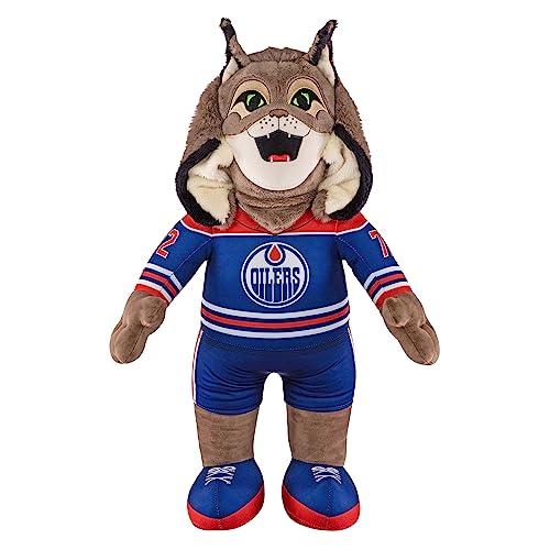 Bleacher Creatures Edmonton Oilers Hunter 20" Jumbo NHL Mascot Plush Figure - A Mascot for Play or Display