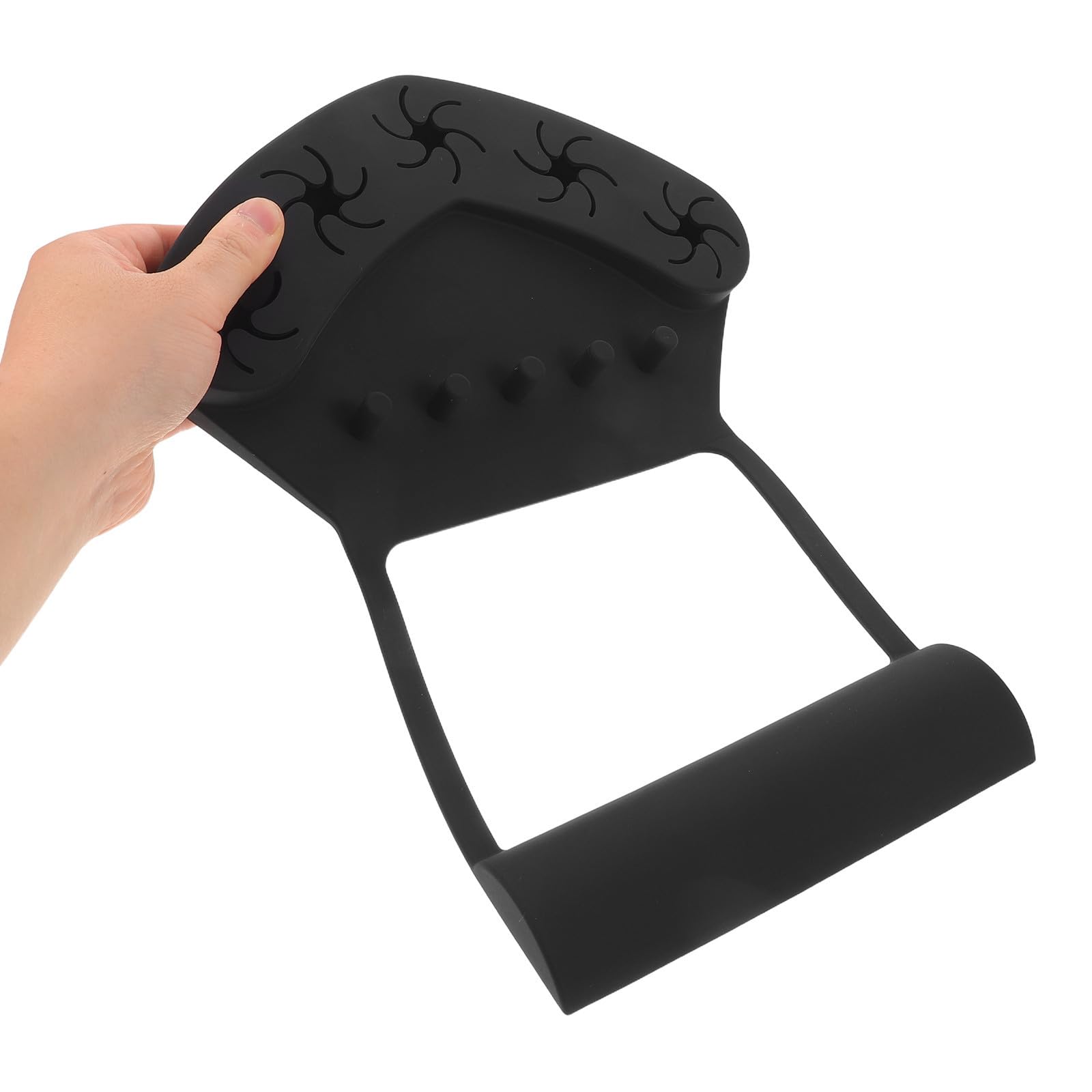 Soporte para Esmalte de Uñas de Silicona con 5 Ranuras