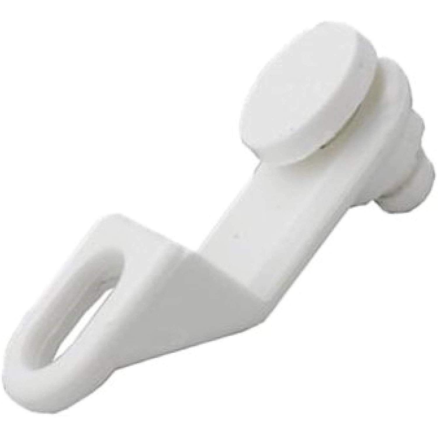 Swish White Curtain Track Gliders (Pack Of 10) (31Mm X 10Mm) (White)