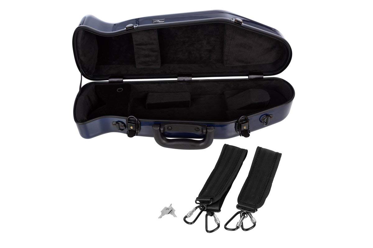 Custodia per tromba Fiberglass Ultra Light C/B navy blue M-Case
