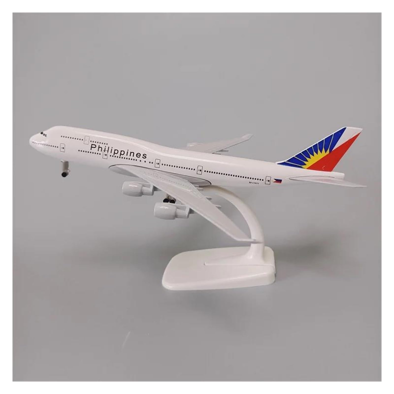 Modelo de avión de colección Boeing 747 de metal miniatura a escala de 20cm Airways