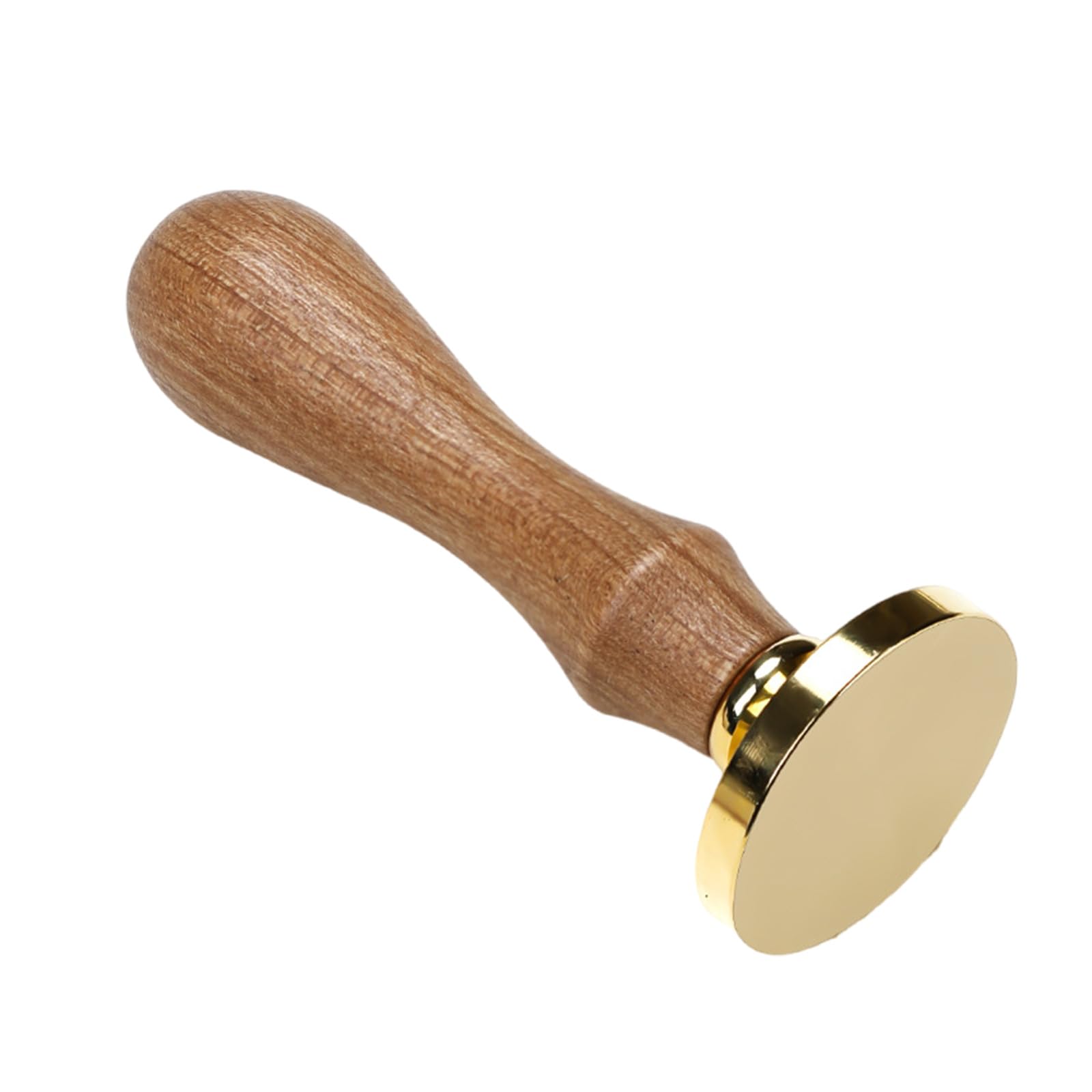 Limtula Unfinished Seal Stamp Head with Wood Handle for Seal Envelope Card Flower Heart Round Square Handcraft Enthusiast