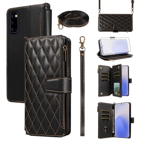 Coque Note 20 5G Asuwish étui portefeuille protection verre trempé Note20