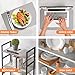 Shelf Liners for Kitchen Cabinet Refrigerator Liner Waterproof & Oil-Proof Kitchen Cupboard Liner Drawer Mats EVA Material Non Adhesive Fridge Liner for Kitchen 11.8 x 59 Inches Light Gray