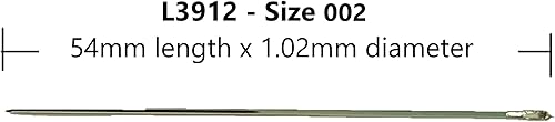 Miniatura 3 de Stitchtight - John James Saddlers Arnés Agujas Estilo L3912 Utilizado para Trabajos de Cuero Cosido a Mano (L3912 Tamaño16 (30))