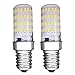MZMing [2 Piezas] E14 Pequeño LED Bulbo 4W Bombillas Nevera - Dimmable 6000K Blanca Fría 450lm de Haz de Halógena de 40W- Calor Bajo Usado para Nevera /Máquina de Fumar/Máquina de Coser