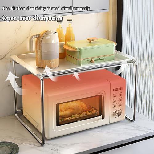Comptoir de cuisine optimisé grâce au support micro-ondes Nizer - 5