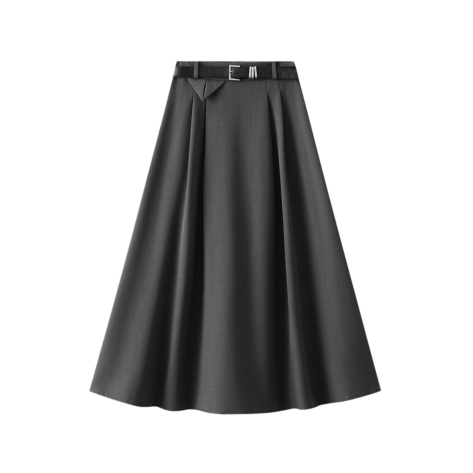 Gonna Lunga Pieghettata Per Donna | Vita Elastica, Chiffon | Maxi Gonna Retro Elegante - Foto 11