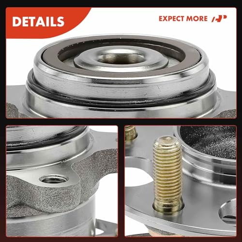 A-Premium 2 x Rear Wheel Bearing and Hub Assembly with 5-Lug Compatible with Honda Civic 2013 2014 2015, FWD Only by A-Premium - Image 8