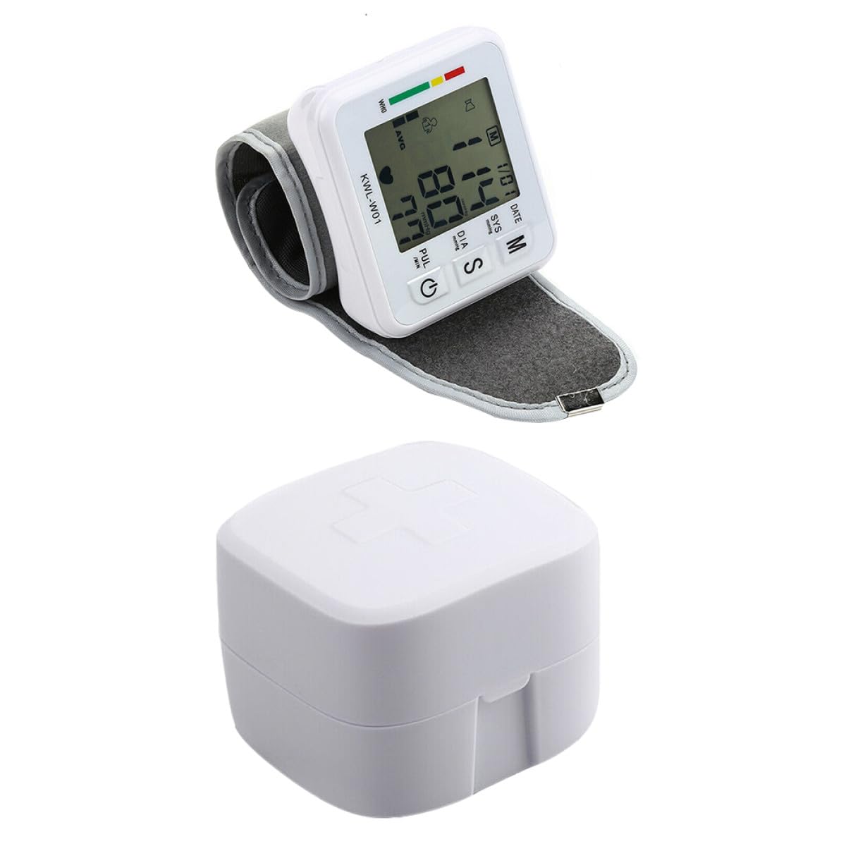 Mobestech Pressionebs Sanguigna Polso Misuratore da Digitale e Display Lcd Modalità Sleep, Materialedatto Ragazzo Ragazza Adulti per Uso Domestico