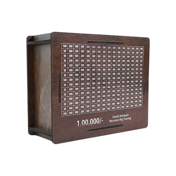 Classic Wooden Money Box/Bank – Secure Coin & Cash Saving Box for Kids & Adults – 1 Pc-picture-35