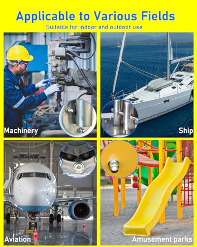 15 Stück Hutmuttern M10, Hutmuttern M10 Edelstahl, HOLMOL 304 Edelstahl Hutmuttern,DIN 1587 Hutmutter M10 Edelstahl A2 V2A, Hutmutter M10 Edelstahl für Schrauben, Gewindestangen & Gewindebolzen