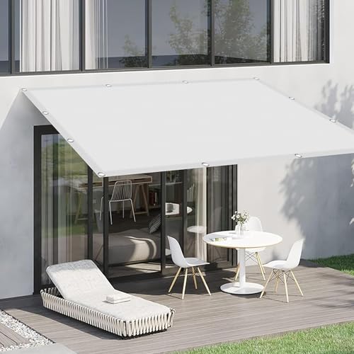 Solución contra el sol con toldo rectangular bloqueador UV