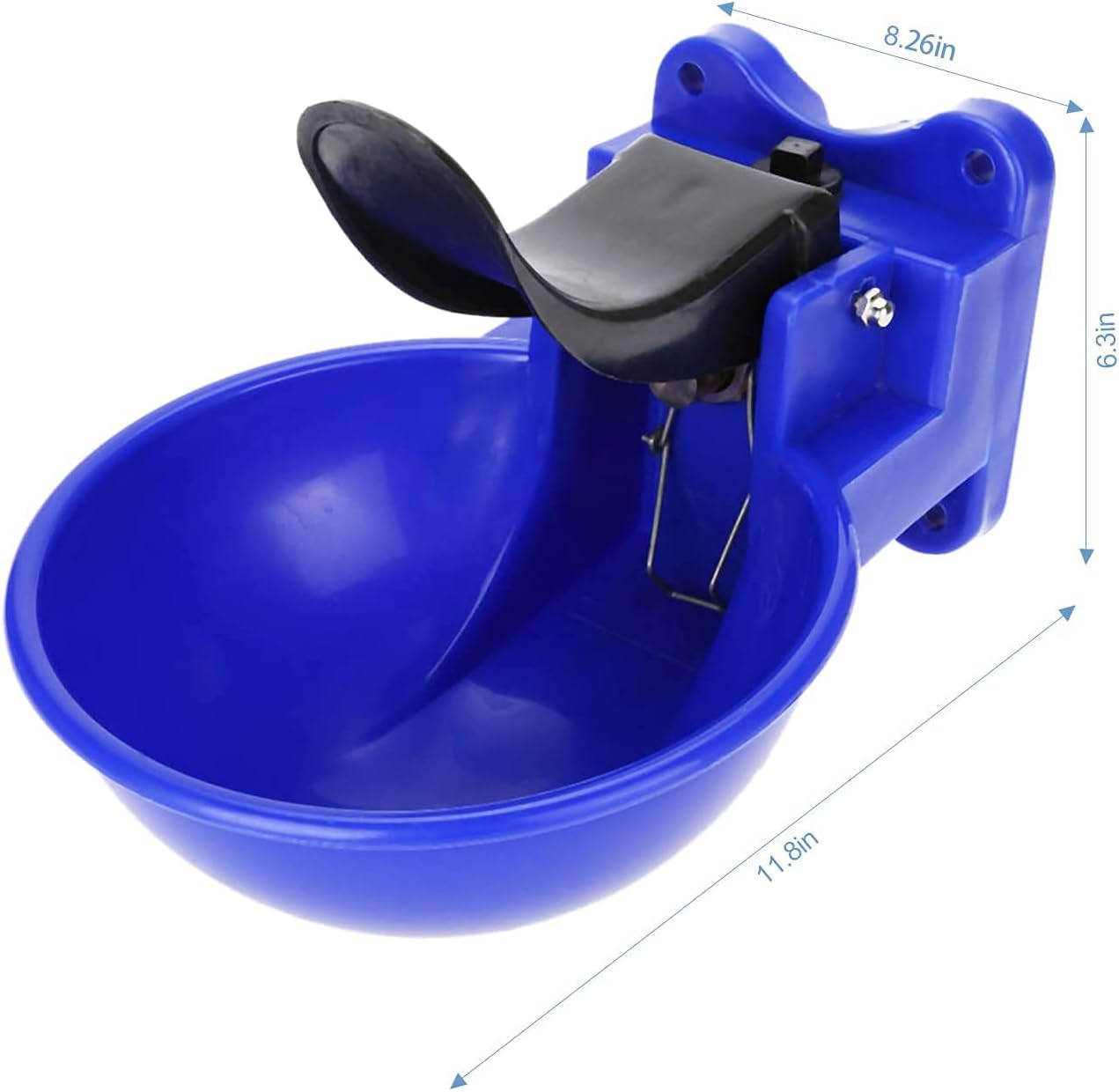 GOTOTOP Cow Water Bowl, 2L Premium Plastic Animal Water Trough Bowl Water Sheep Feeder Drinker Automatic Drinking Bowl for Horses Pony Goats Sheep Cattle Donkey Watering Supplies : Pet Supplies