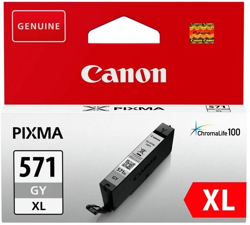 Ink Jungle Set of 6 PGI570XL Black CLI571XL Black Cyan Magenta Yellow Grey Ink Cartridge Pack For Canon PIXMA MG7750 MG7751 MG7752 MG7753 TS9050 TS8050 TS8051 TS8052 TS8053 Printers Wildflower Pack - Image 4