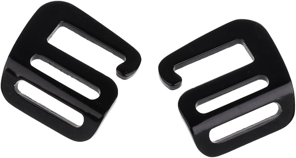 Tongina 4 Pack Webbing Strap Buckles, Aluminum Alloy G Shape Hook for 1 Inch Belts, Backpack Accessories, Men Women Outdoor Sports Tool : Sports & Outdoors