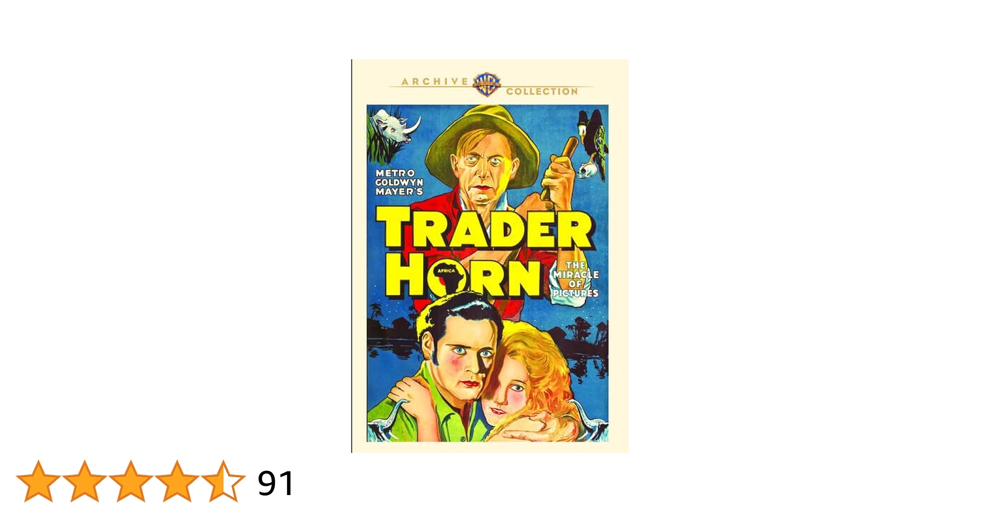 Amazon.com: Trader Horn : Harry Carey, Edwina Booth, Duncan