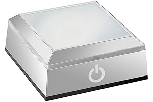 3D Light Base: ERWEI LED Display Stand for Crystal Glass Art