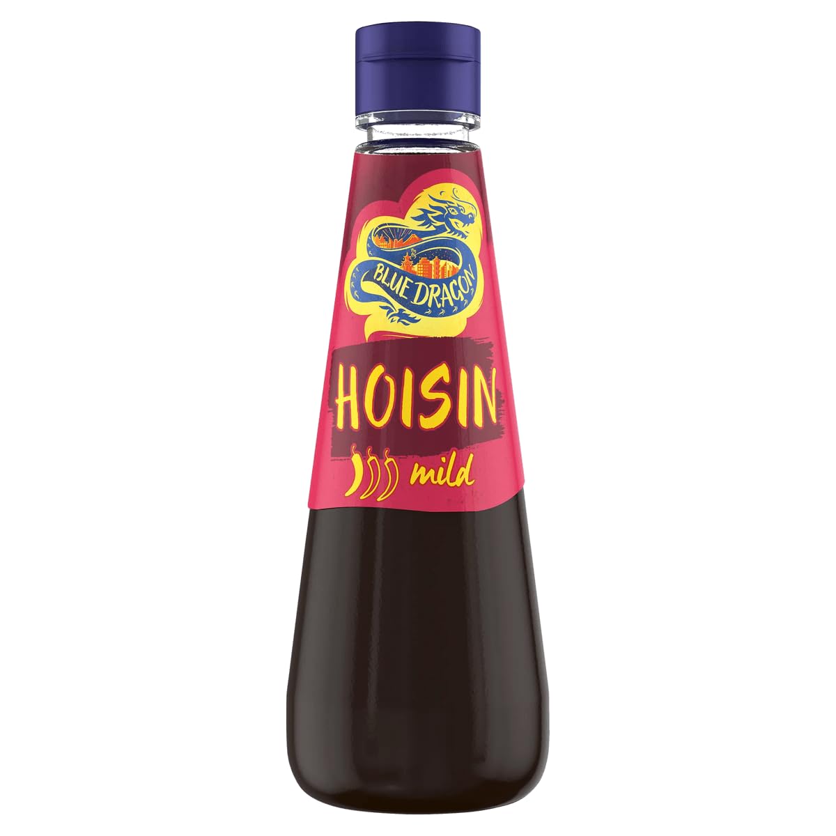 Blue Dragon Rich Hoisin Sauce 250ml | Mild Spice | Perfect For Stir Fries, Cooking, Marinades & More