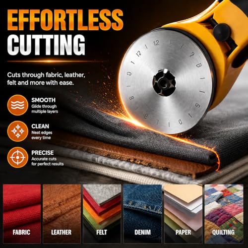 60mm SKS-7 Steel Rotary Blades 10 Pack