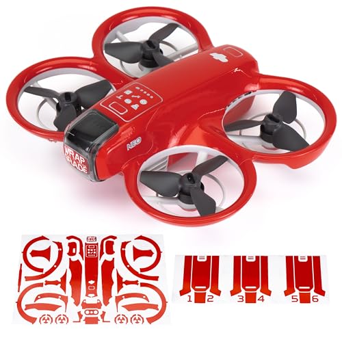 WRAPGRADE DJI NEO Full Wrap (Super Red)