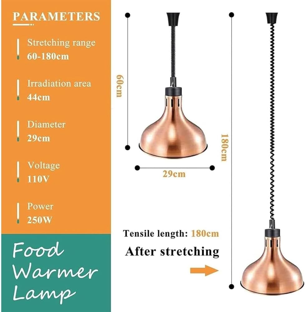 ITMEATフードヒーティングライト、レストランヒーティングライト、セルフサービスシャンデリア、フードヒーター、レストランヒーティン