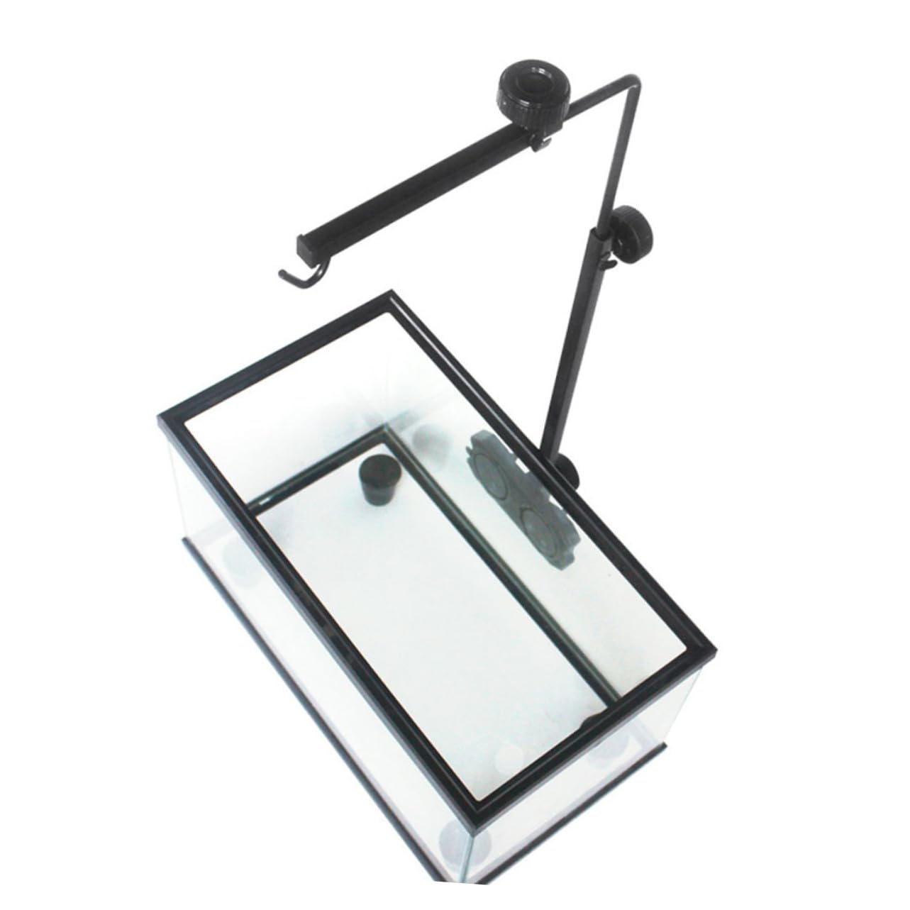 Toyvian Regulowany Stojak Lampę Do Terrarium z Żelaza Uchwyt Do dla Żółwi i Gadów Stojak Oświetlenie Akwarium