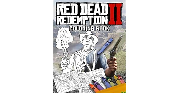 Red Dead Redemption Coloring Book Red Dead Redemption 2