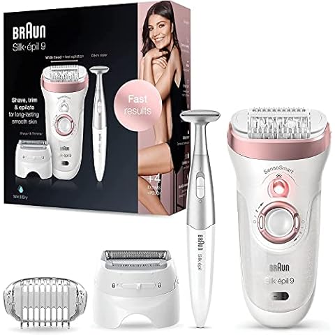 Braun Kit Silk-épil 9, Depiladora Eléctrica Mujer Cover