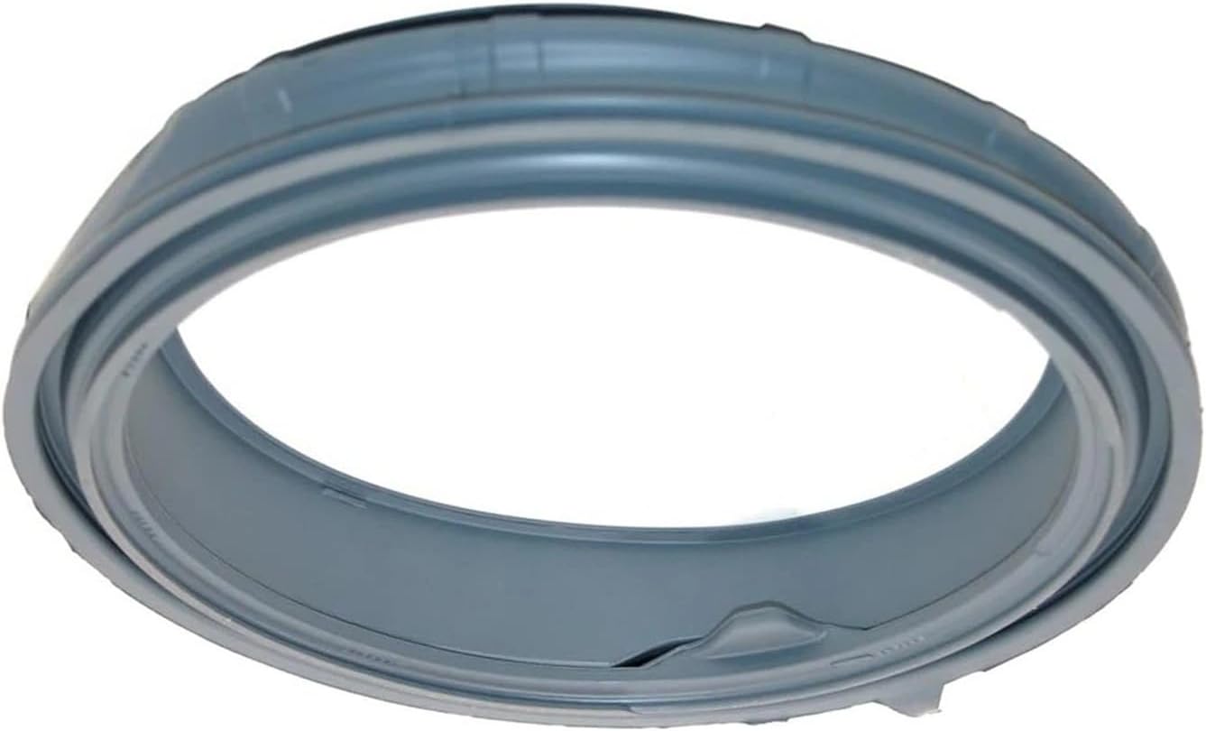 DC64-01602A Door Boot Seal Rubber Gasket Replacement Parts, Compatible With Samsung Front Load Washing Machine, Fits WF1804WPY WF0904W8N WF0804W8E Waterproof Diaphragm Seal Ring