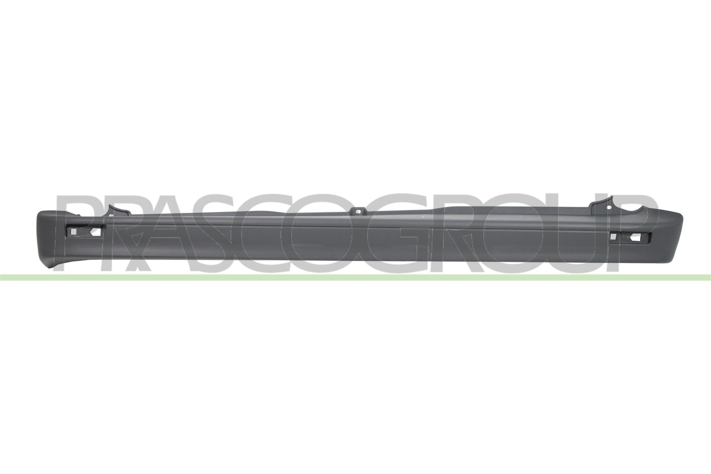 PRASCO OP9341052 Parachoques trasero gris oscuro