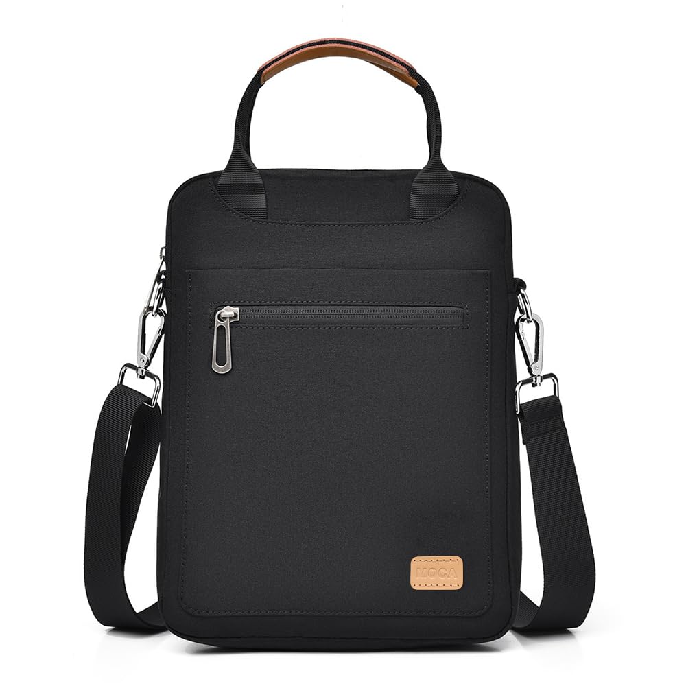 MOCA Unisex 12.9-13 Inch Laptop Tablet Sleeve Case,Briefcase Shoulder Bag For Macbook Air 13.6,Ipad Pro 13 (M4),Ipad Air 13 (M2),Macbook Air 13,Macbook Pro 13 (Black,13 Inch)-image-42
