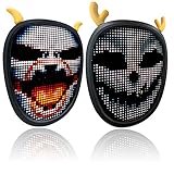 【CÓMO CONECTARSE】1: Ejecute el software mask.exe en la computadora; 2: Utilice un cable USB tipo C para conectarse a la computadora (la conexión inicial instalará automáticamente el controlador); 3: Mantenga presionada la tecla de máscara para abrir la máscara. 4: Verifique la interfaz del software, verde significa que la máscara está conectada correctamente a la computadora, rojo significa que la conexión falló.