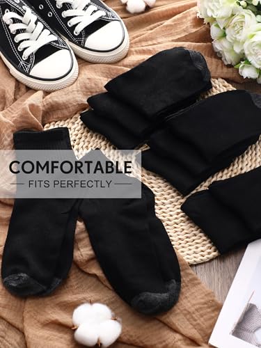 Image of Tarpop 100 Pairs Bulk Mens Socks Moisture Wicking Casual Sports Ankle Socks for Homeless Unisex Adult Men Women