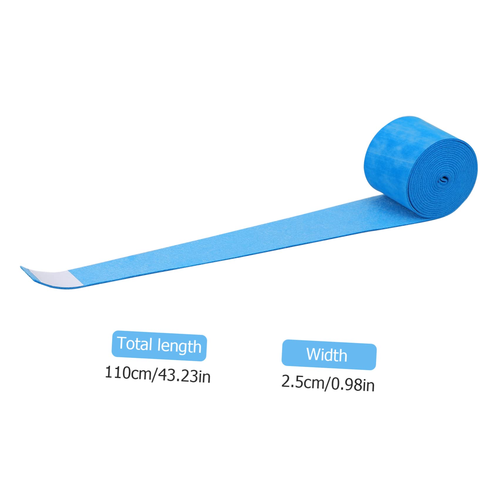 Abaodam 6Pcs Racket Sweatband Slip Tennis Overgrips for Enhanced Control and Shock Absorption Durable PU Material for Tennis and Badminton Rackets